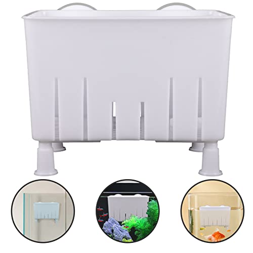 Ipetboom 1set Fish Breeder Box Tortoise Isolation Container Fish Hatching Box Feeding Trough Multi-Functional Aquarium Breeding