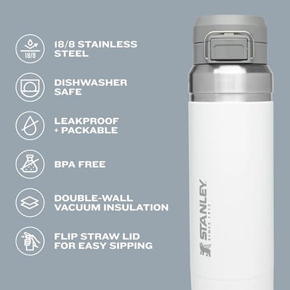 STANLEY Quick Flip GO Bottle, 24 oz, Lilac - color: Lilac 2.0, size: 24 Ounces