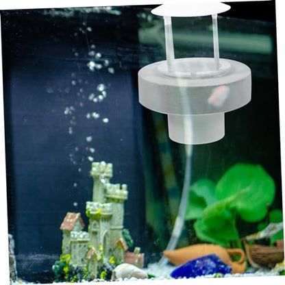 ABOOFAN Humidifier Splash Guard for Fish Tank Rockery Design Easy to Install -Splashing Feature Construction for Aquatic Decor and Humidifiers