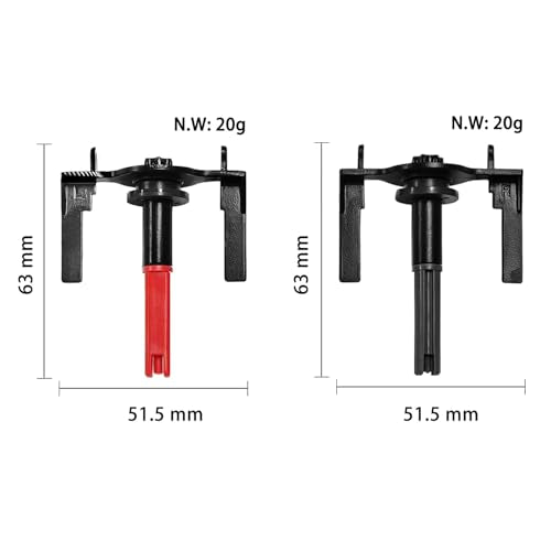 DuoDivide Main Brush Bracket Compatible with Roborock Qrevo Curv/Saros 10R/Qrevo Edge/Qrevo CurvX Robot Vacuum,Main Brush Bracket,Frame,Holder,Retainer Bracket,Replacement Accessories Parts
