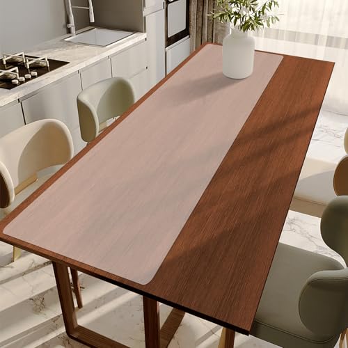 Large Silicone Mats for Kitchen Counter,12"x72" Cuttable Silicone Roll for Silicone Heat Resistant Mat Silicone Placemat Table Runner,New Skin-Friendly Material Countertop Protector,Translucent - color: Translucent, size: 72"L x 12"W