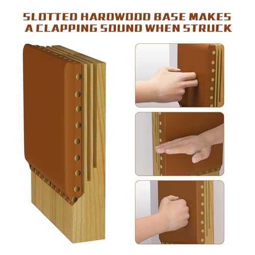 MR Clapper Makiwara 11”x4”, Makiwara Board Strike Pad, Makiwara Punching Board, Clapper Mount Punching Pad - size: Strike Pad-Large