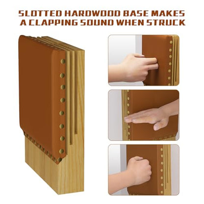 MR Clapper Makiwara 11”x4”, Makiwara Board Strike Pad, Makiwara Punching Board, Clapper Mount Punching Pad - size: Strike Pad-Large