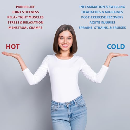 Reusable Hot & Cold Therapy Pack for Knee, Back & Shoulder Pain, XLarge - size: XLarge- 12.5 x 18.5 Inch