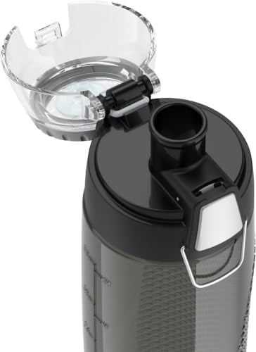 Thermos Tritan Hydration Bottle with Meter, 24-Ounce, Smoke (HP4100SMTRI6)
