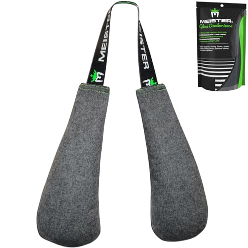 Meister Glove & Shoe Deodorizers - Absorbs Stink & Leaves Fresh - Cedar | Essential for boxing & sports gloves, shoes, cleats and bags with scented filling that helps absorb moisture and odor