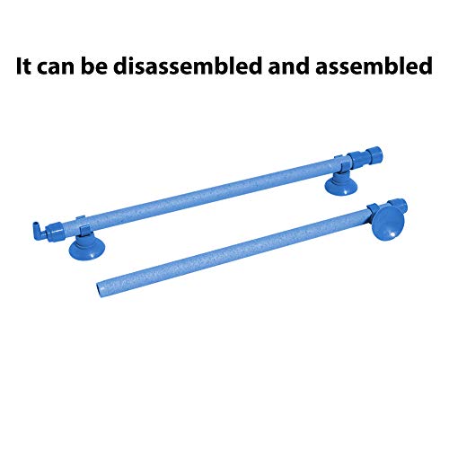 Aquarium Air Stone Bubble Wall Tube Oxygen Diffuser Bar Decor Accessory for Fish Tank 28 Inch Length,1PCS