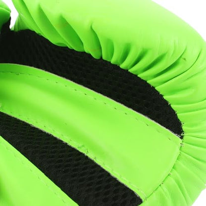 SUPVOX 1 Pair Sports Boxing Gloves Full Punching Blocking Boxing Gloves for Kids Karate Taekwondo Sparring Training Orange - color: Light Green