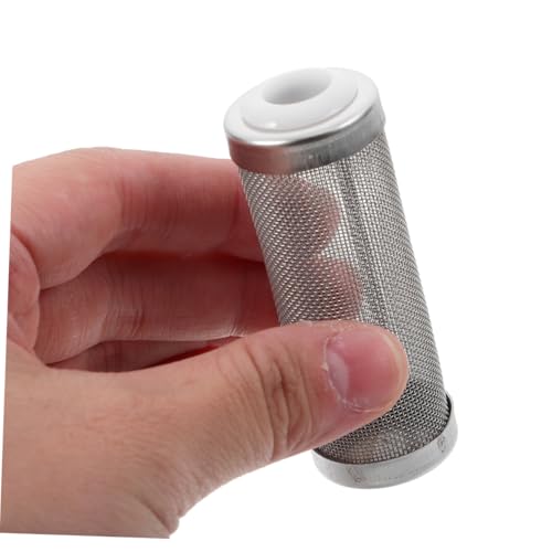 COLLBATH Aquarium Intake Strainer Stainless Steel Mesh Protector Inlet Tube Guard for Fish and Shrimp Safety Water Filtration and Oxygenation for Fish Tanks