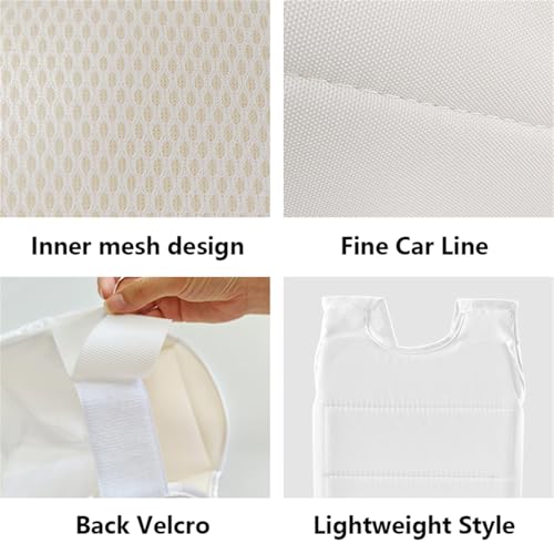 Karate Chest Protector, MMA Combat Training Boxing Taekwondo Abdomen Protective Sparring Gear Muay Thai Kickboxing - color: White, size: X-Small