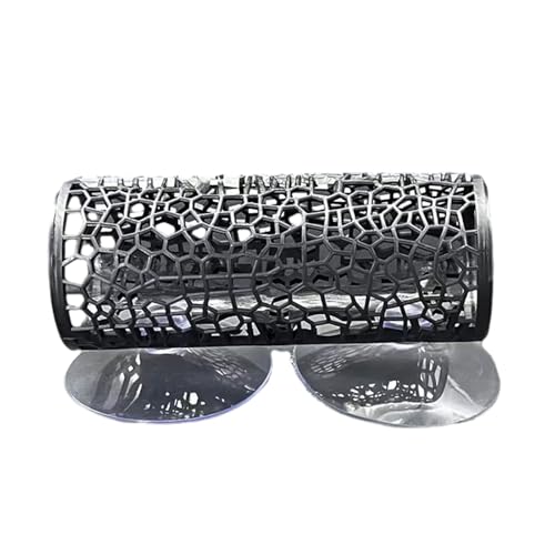 Resin Fish Hideaway Tube for Aquarium, Sleeping Cave Shelter with Hollow Tunnel Design, Shrimp Hiding Tank Decoration Accessories