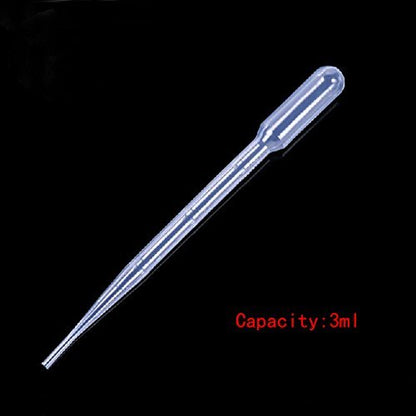 White 3ML Disposable Plastic Eye Dropper Set Transfer Graduated Pipettes (20 PCS)