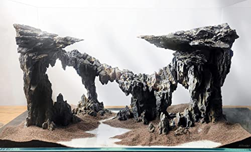 Fish Tank Decor Rocks.Aquarium Decoration Model.Easy and Quick Solution for Aquascaping.(Twilight) - style: Twilight