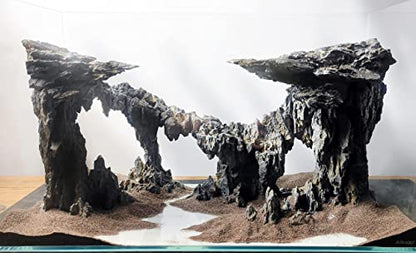 Fish Tank Decor Rocks.Aquarium Decoration Model.Easy and Quick Solution for Aquascaping.(Twilight) - style: Twilight
