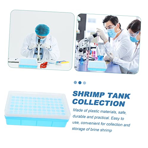 BESPORTBLE Brine Shrimp Incubator Storage Box for Artemia Hatching Collection Container for Shrimp and Fish Fry Breeding Safe and Practical Aquatic Hatchery Tool - size: 18X10X5cm
