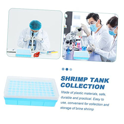 BESPORTBLE Brine Shrimp Incubator Storage Box for Artemia Hatching Collection Container for Shrimp and Fish Fry Breeding Safe and Practical Aquatic Hatchery Tool - size: 18X10X5cm