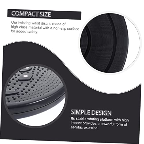 Small Waist Twisting Rotating Board Fitness Machine for Home Workouts