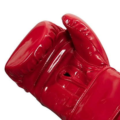 TITLE Boxing Inferno Intensity Elastic Training Gloves - color: Red/White, size: 18 oz