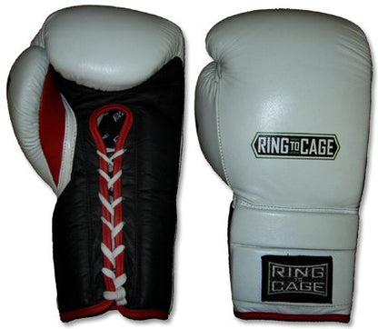 20oz, 22oz, 24oz Deluxe MiM-Foam Sparring Gloves - Lace-up for Muay Thai, MMA, Kickboxing, Boxing - size: 24oz