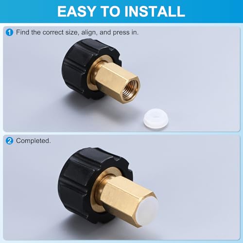M METERXITY 15 Pack Silicone Hole Plugs - Snap in Locking Hole Plugs, Waterproof & Flexible, Apply to Automotive/Industrial/Wiring/Furniture/Offices/Kitchens (0.28-0.31 Inches, Clear) - size: 0.28-0.31 Inches