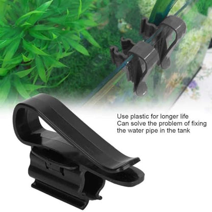 2pcs Fish for Tank Mounting Clip Water Pipe Hose Holder for Aquarium Air Pump Aquarium Pumps and Filters (2pcs)