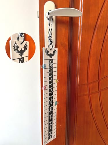 Cornhole Scoreboard Hang, Eagle Graphic Portable for Yard Games