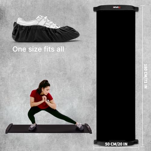Slide Board Balance Workout Sliders with End Stops