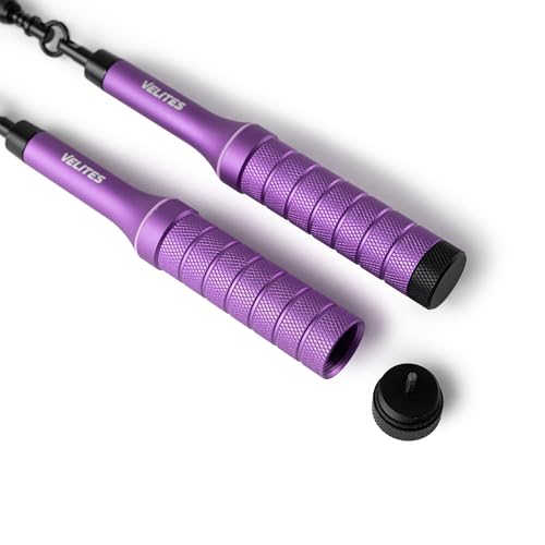 Velites Earth 2.0 Official CrossFit Games Jump Rope, Double Unders - color: Purple