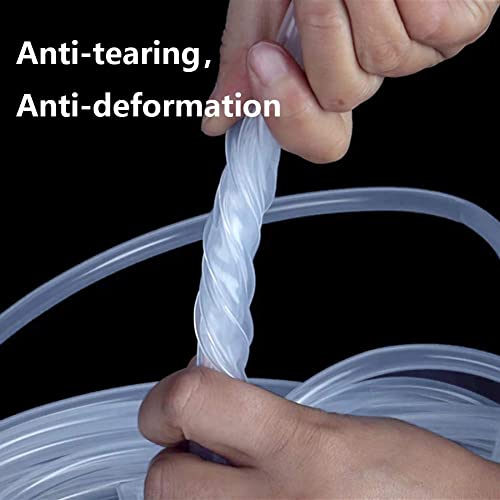 1mm ID Silicone Tubing, Food Grade 1mm ID x 2mm OD 3Feet Length Clear Tube High Temp Pure Silicon Hoses for Home Brewing Winemaking - size: 1mm x 2mm, style: 3 Feet Lenght