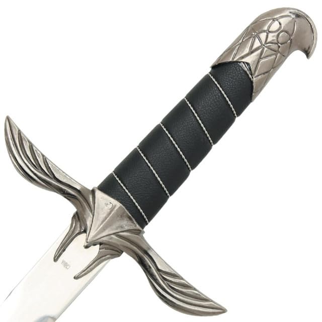Armory Replicas™ - Epic Dark Eagle Assassin Medieval Sword - of Stainless Steel Power Design with Spread Eagle Wings Cross Guard and Fierce Eagles Head Pommel