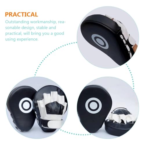 Curved Boxing Hand Pad Training Shield with PU Leather and Epe