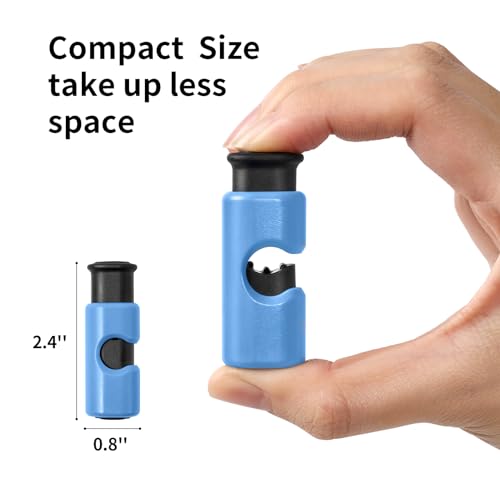 10 Pack Squeeze and Lock Bread Bag Clips, Bread Clips Resuable, Bag Clip for Food Storage, Sturdy Bread Cilp, Heavy Plastic, Handy Bags Cinch, Easy to Use with Bags Closures, 10 Colors