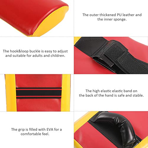 PerGar Taekwondo Block Target, Curved Kickboxing Kicking StrikeShield, Versatile Kickboxing StrikeShield, Foot Kickboxing Punching Pad Foot Hand Guard