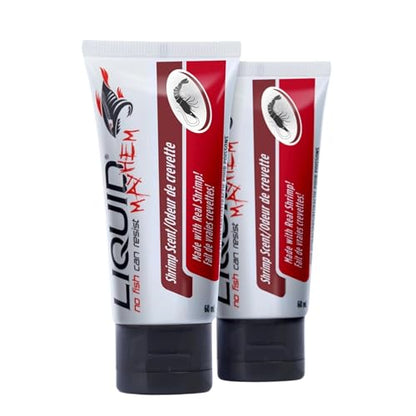 Shrimp Fish Attractant Gel 60 ml / 2 oz · 60 Uses – Real Anchovy Bait & Aminos | UV-Enhanced Long-Lasting Gel – All Lure Types - size: 2-Pack