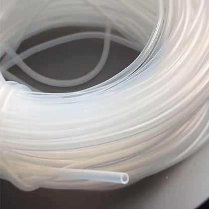 Silicone Capillary Tube, 0.5mm1mm2mm3mm Food Grade Hose Silicone Rubber Tube, 10m Long Thin Tube Protection Sleeve (Color : 5 * 6mm, Size : 10m)