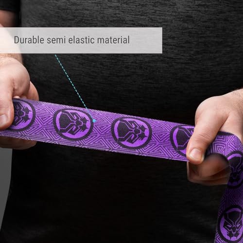 Hayabusa Marvel Hero Elite Mexican Style Boxing Hand Wraps for Men & Women - color: Black Panther