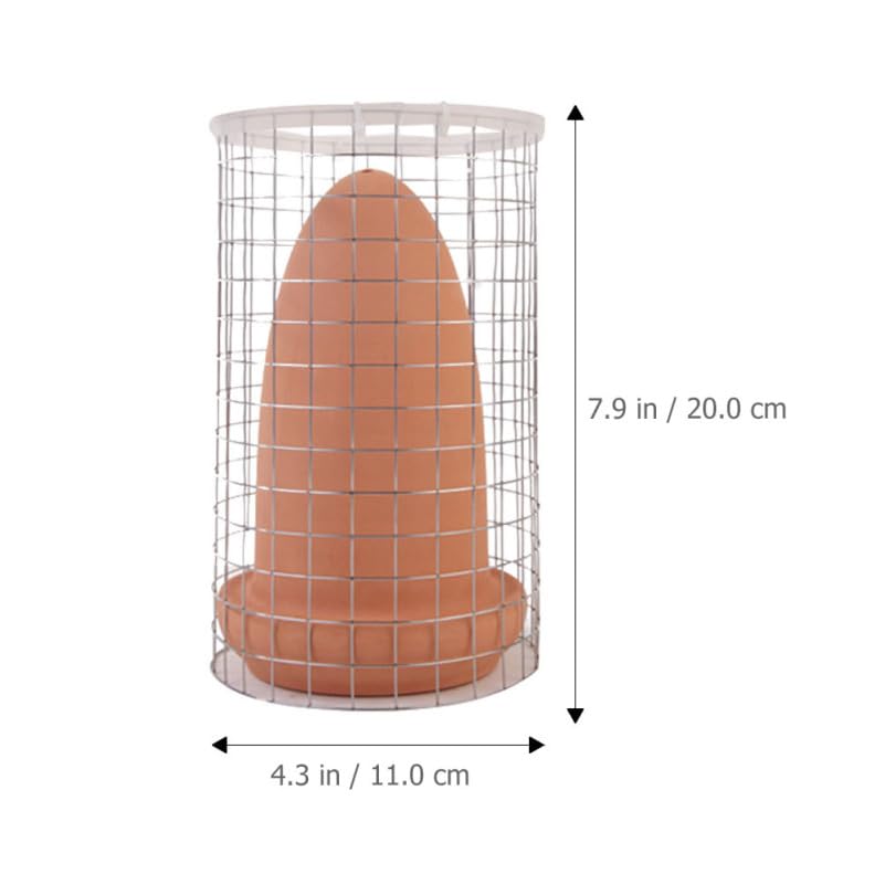 UPKOCH Fish Spawning Bucket with Isolate Net Breeding Cone for Angelfish Shrimp Aquarium Fish Egg Hatching 7.87X4.33X4.33In