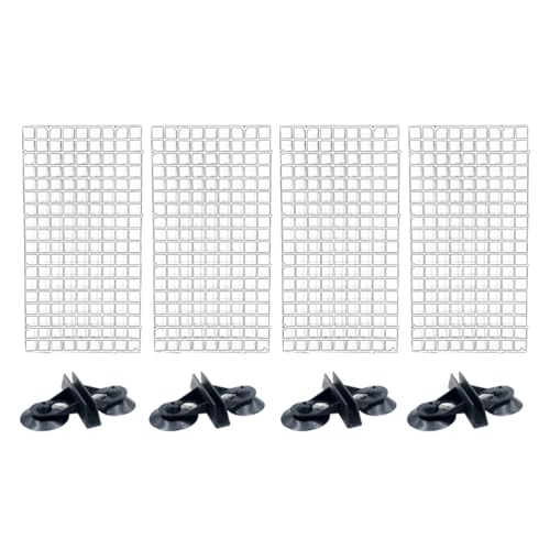 POPETPOP Plastic Grid 1 Set Plastic Fish Tank Trays 75 Gallon Aquarium Lid Aquarium Divider Fish Tank Supplies Splitter Partition Plate Dividing Line Water Tank Stitching Egg Crates