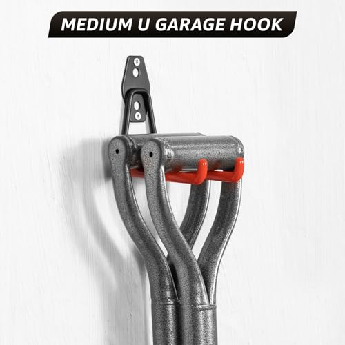 Heavy Duty Garage Hooks for Storage & Hanging Items, 40-Pack - color: 40-Pack Set Orange