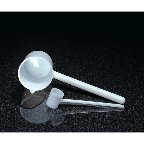 Kartell 391925-0003 Polyamide Combination Lab Spatula And Sampling Spoon, 7" Length (Pack Of 10)