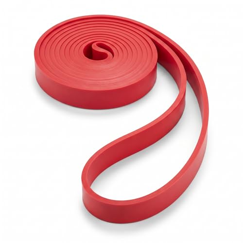 Pull Up Bands, Resistance Bands, Pull Up Assistance Band Exercise Bands for Men & Women Working Out, Body Stretching, Physical Therapy, Muscle Training - color: dark red
