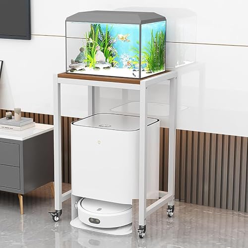 Sturdy rium Stand Cabinet for Fish Tank & Reptile Terum le Tabletop s Holder Ele White h Perfect for Home Decor & Interior Spaces,B-50x40x75cm