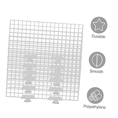 1set Fish Breeding Divider Aquarium Isolation Board Tank Separator Design for Mixed Breeding Aggressive Fish Separation Easy to Install and Expand
