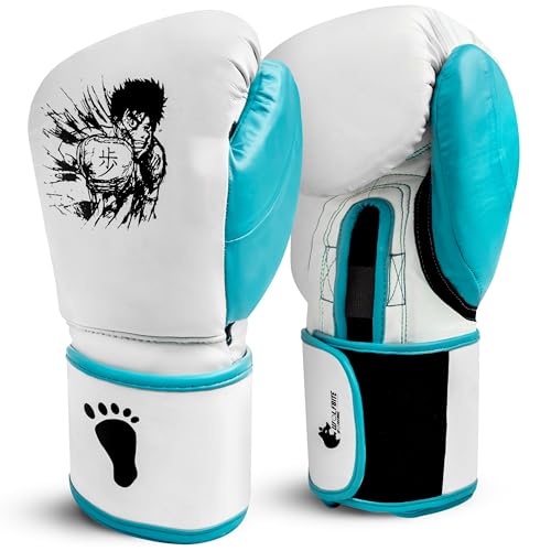 Hajime No Ippo Anime Hook & Loop Gloves Fighting Spirit First Step