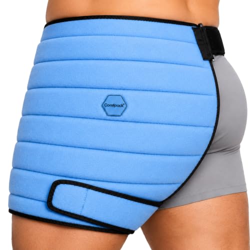 Comfpack Hip Ice Pack Wrap After Surgery,2 Hours Long Lasting Cold Therapy - size: Large