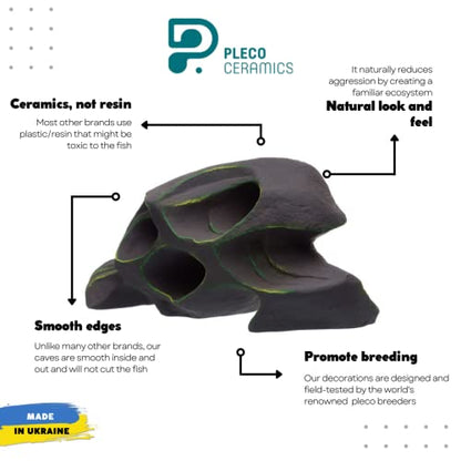 Honeycomb Aquarium Hiding cave Decoration for bettas Cichlids plecos