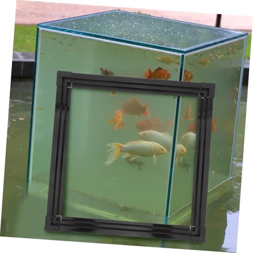 Levemolo Edge Protector for Fish Tanks Easy Install Aquarium Trim Strip s Convenient Access for Feeding and Care for Clean Tidy Aquatic Environments