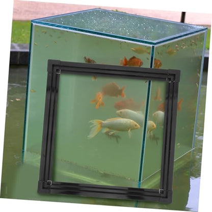Levemolo Edge Protector for Fish Tanks Easy Install Aquarium Trim Strip s Convenient Access for Feeding and Care for Clean Tidy Aquatic Environments