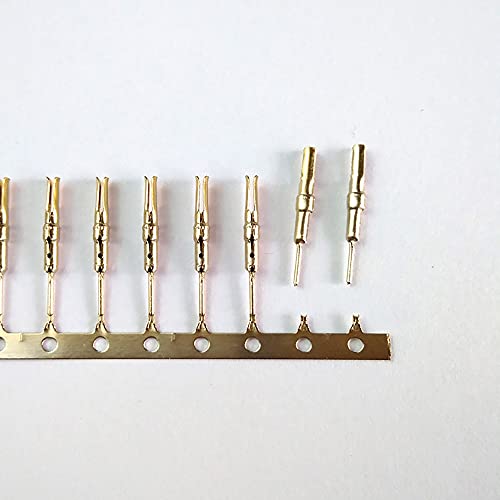 100 Pieces 1.0mm /0.039inch Diameter Tube Socket Pins Nixie/VFD Tube Socket Female Pin for IN12 IN18 QS27-1 QS30-1 SZ4-1 YS27-3 etc