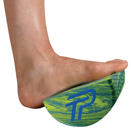 Pro-Tec Athletics Calf Stretcher, Calf & Achilles Tendon Flexibility, Balance & Core Exercises,Memory Foam, Textured Surface, Arch and Heel Discomfort Relief, Men and Women